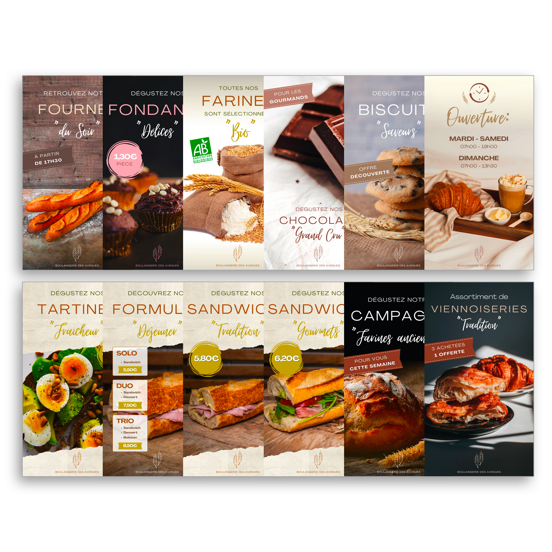 Pack Boulangerie 24"